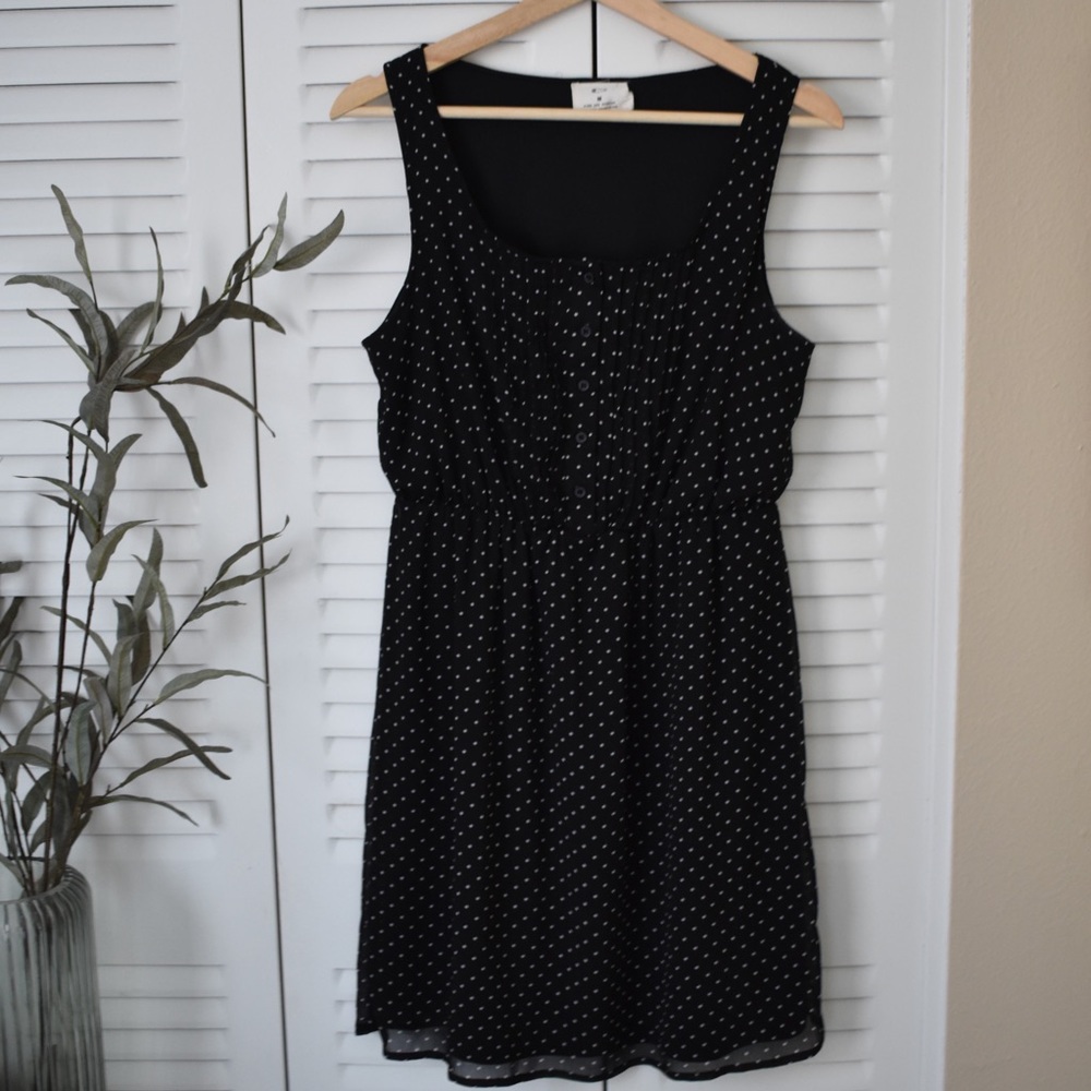 Pins & Needles Polka Dot Dress | Black & White - Picture 1 of 8
